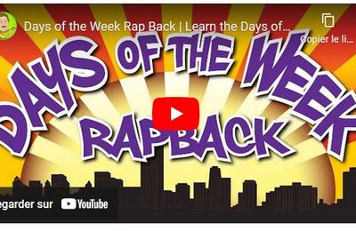 Days of the week rap