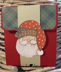 Pochette cadeau de dernière minute et son tuto