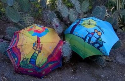 Parapluie d'art pièce unique 