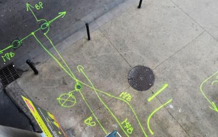 Suivre la "ligne verte" ...