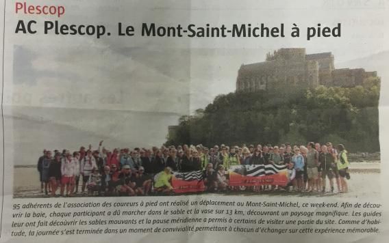 Sortie Mont Saint Michel