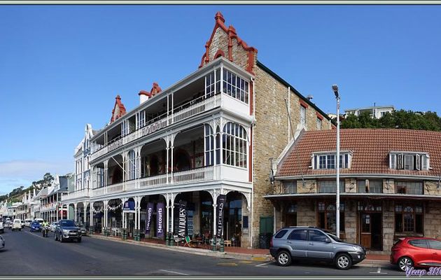 L'architecture à tendance flamande de Simon's Town - Afrique du Sud