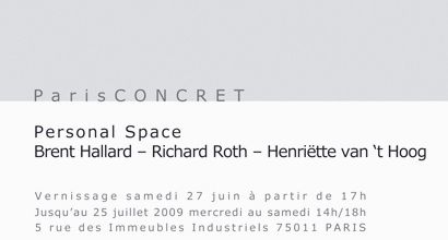 ParisCONCRET / Personal Space