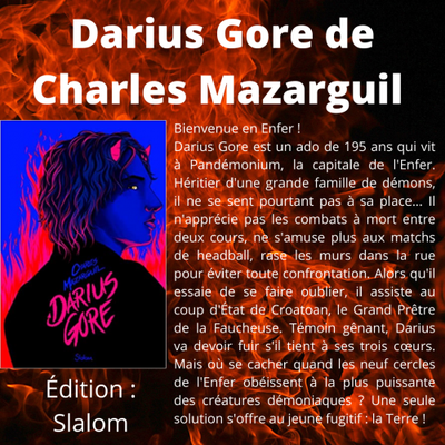 Chronique Darius Gore de Charles Mazarguil