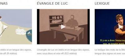 La Bible en langue des signes