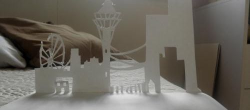 • Mini ville en papier