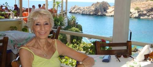 Jacqueline en Crète 2011