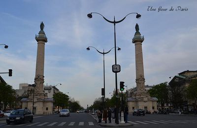 Les colonnes de la barrière du Trône