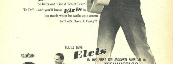 affiche epoque ELVIS .