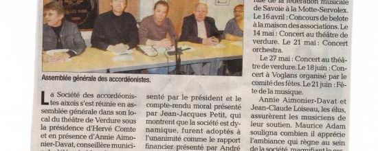 Assemblée générale 2011
