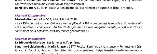 FEMMES LIBRES SUR RADIO LIBERTAIRE