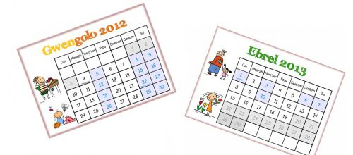 Calendrier 2012-2013 en Breton