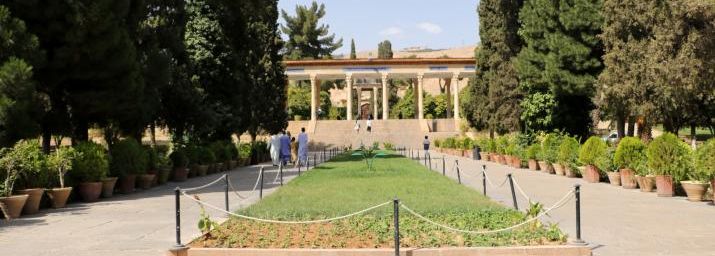 Le tombeau du poète Hâfez, Shiraz