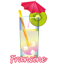 372 Cocktail, blinkie,gif anime, rafraîchissement,boisson