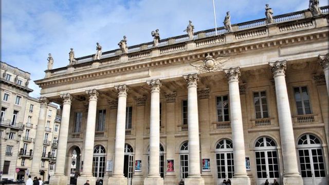 Façade du Grand Théâtre de Bordeaux