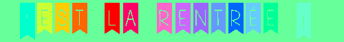 La rentrée