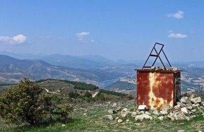 Le Pic Aubeill (540 m) depuis Bélesta de la Frontière