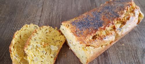 Cake oignon/citron sans gluten