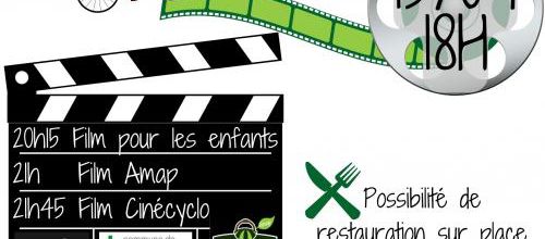 Evènement à venir : soirée 20ans du réseau AMAP Mipy - cinécyclo gourmand !