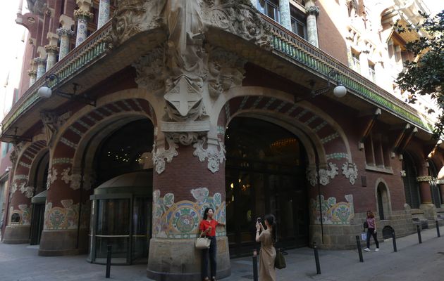 BARCELONE - PALAIS DE LA MUSIQUE CATALANE