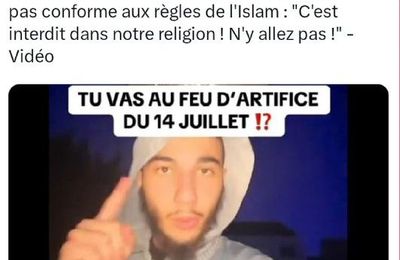 Le djihad, c'est ça...