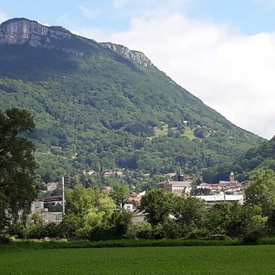 Plaine de Moirans et Voreppe dans l'Isère.