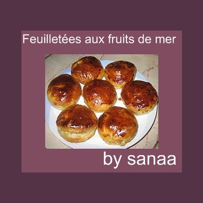 Feuilletées aux fruits de mer