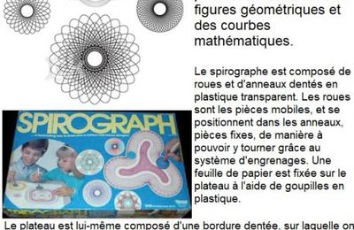 Nostalgiques ? Spirograph