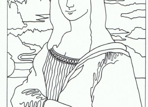 Des oeuvres à colorier