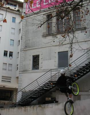 Crazy biker !