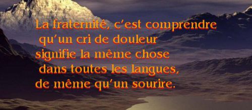 Les petits frères des Pauvres  sèment la Fraternité depuis des années. - Bruno