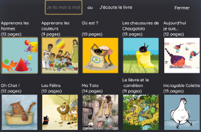 Eliseuse : logiciel d'aide à l'apprentissage de la lecture pour les enfants avec handicap complexe.