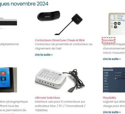 L'infolettre du Techlab  "Handicap et Nouvelles Technologies" (novembre 2024) est parue