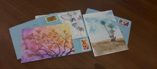 Les aquarelles de mon amie Isa