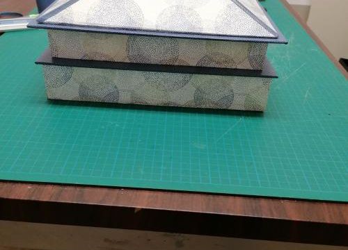 proposition de cartonnage.