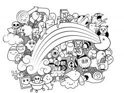 Une technique artistique - le DOODLING
