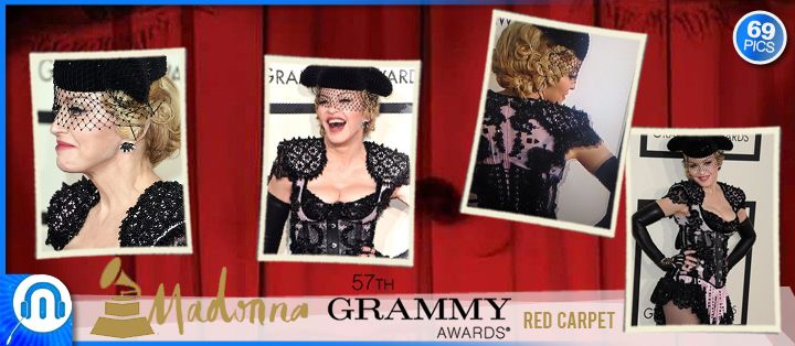 Download 69 pictures of Madonna at the Grammy Awards' Red Carpet