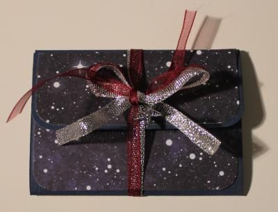 ATC brodée "Dicton"