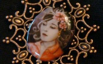 Broche Pensées