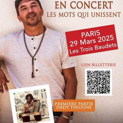 Atef en concert aux Trois Baudets à Paris le 29/03/2025