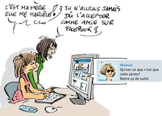 Dialogue avec les parents et les ami(e)s.
