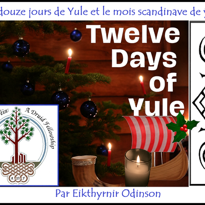 Les douze jours de Yule et le mois scandinave de ýlir :