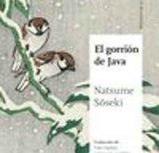EL GORRION DE JAVA EBOOK | SOSEKI NATSUME | Descargar libro PDF EPUB