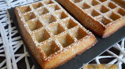 Gaufres au four