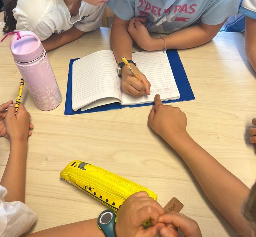 Album photo :  projet d'écriture Classe Bleue 2025