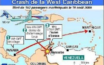 Le crash aérien de la West Caribbean Airways du 16 août 2005