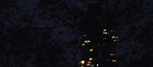 Vu de ma fenêtre ce soir...
