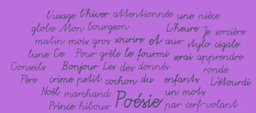 Poésies à écouter