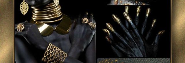 Gold & Black