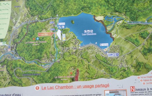 LE  LAC  CHAMBON - PUY  DE  DOME